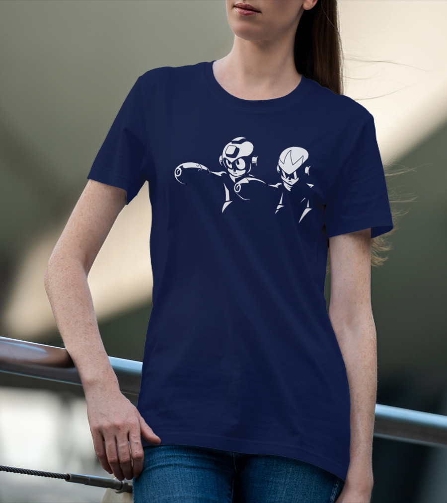 Mega Man Pulp Fiction Crossover T-Shirt