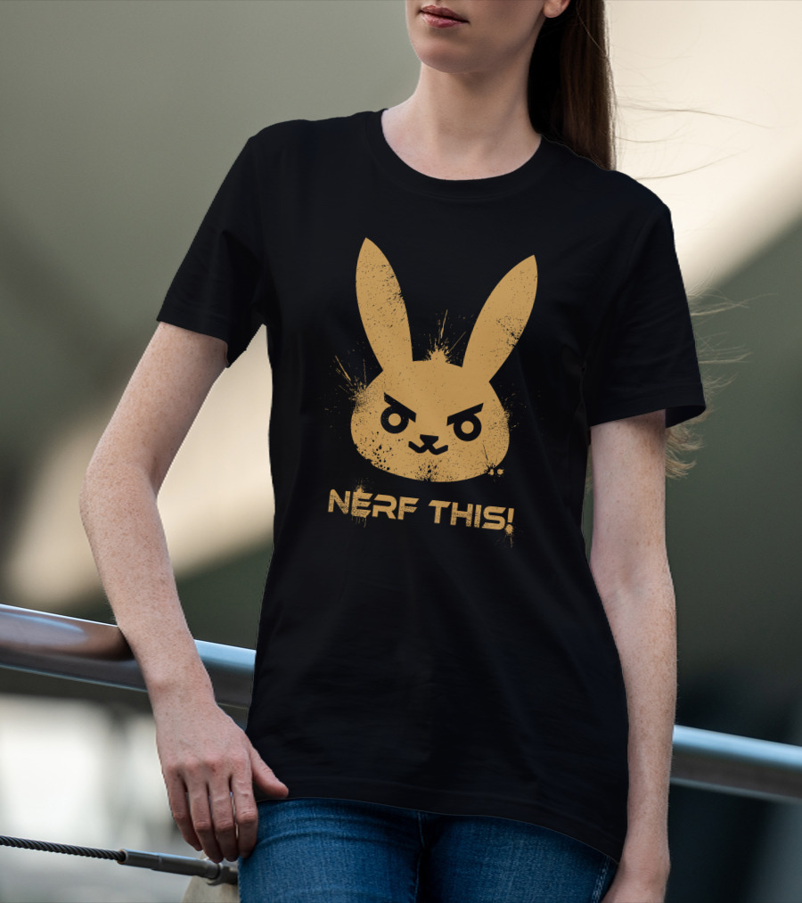 Nerf This Bunny Gaming T-Shirt