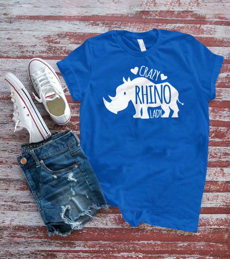 CRAZY RHINO LADY T-Shirt