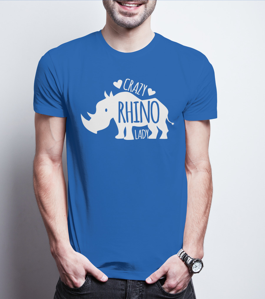 CRAZY RHINO LADY T-Shirt
