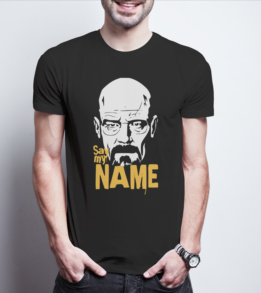 Heisenberg Breaking Bad Say My Name T-Shirt