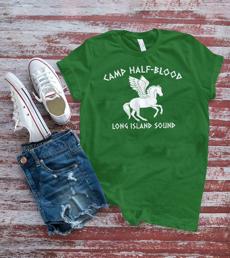 Camp Half Blood Pegasus Long Island Sound T-Shirt