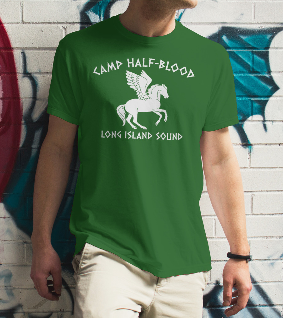 Camp Half Blood Pegasus Long Island Sound T-Shirt
