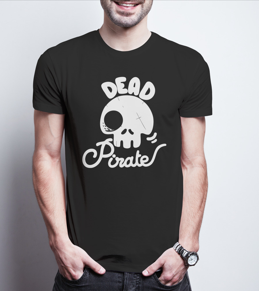 DEAD PIRATE Skull T-Shirt