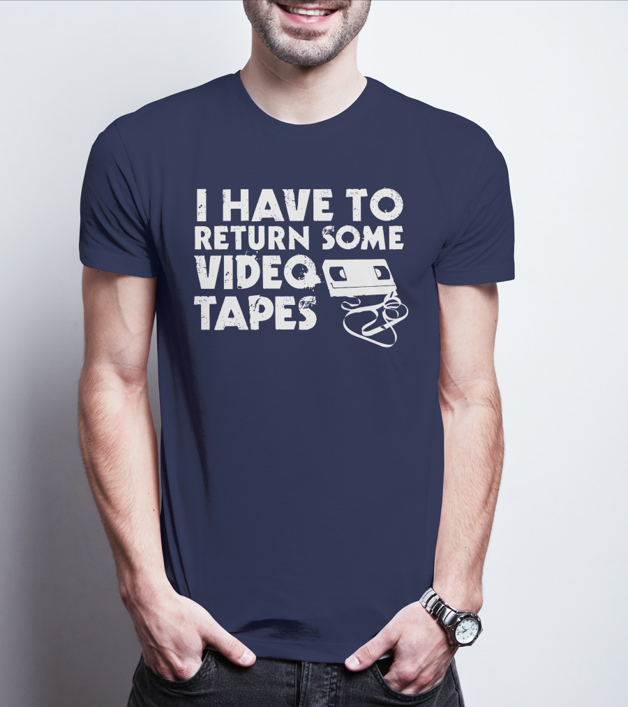 I Have To Return Some Video Tapes American Psycho T-Shirt