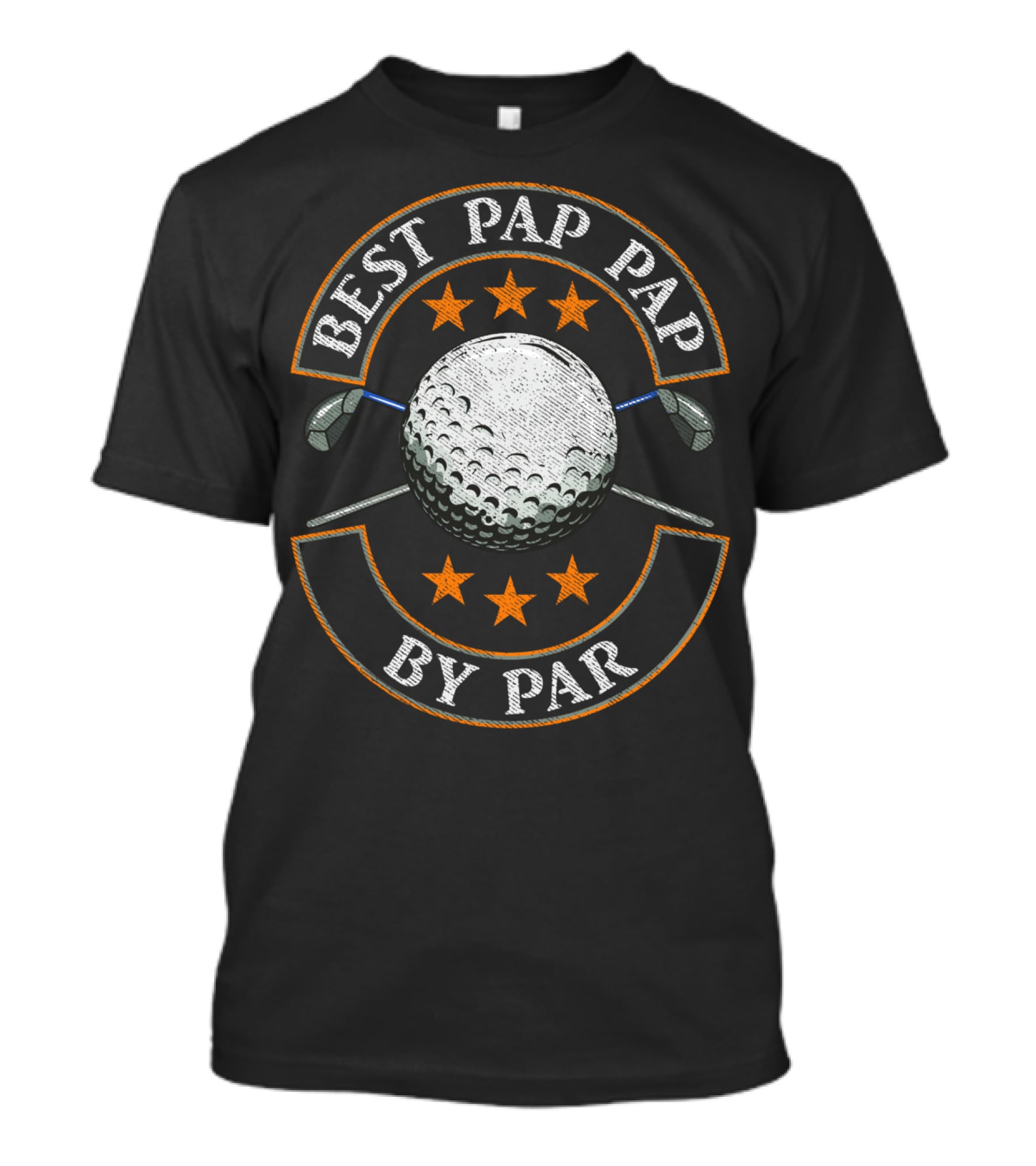 Best Pap Pap By Par Golf Lover Sports Stars Golf Ball And Clubs T-Shirt