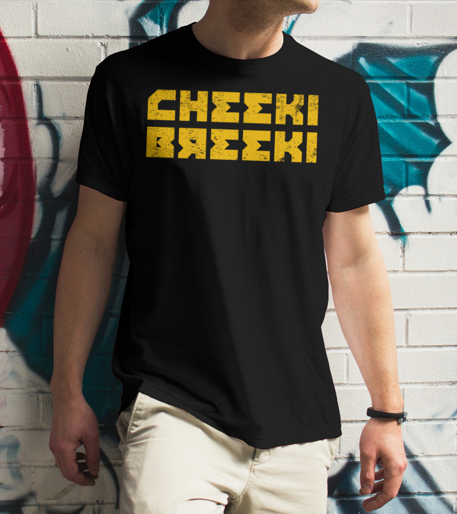 Cheeki Breeki Gopnik Slav Style Funny Gamer Retro T-Shirt