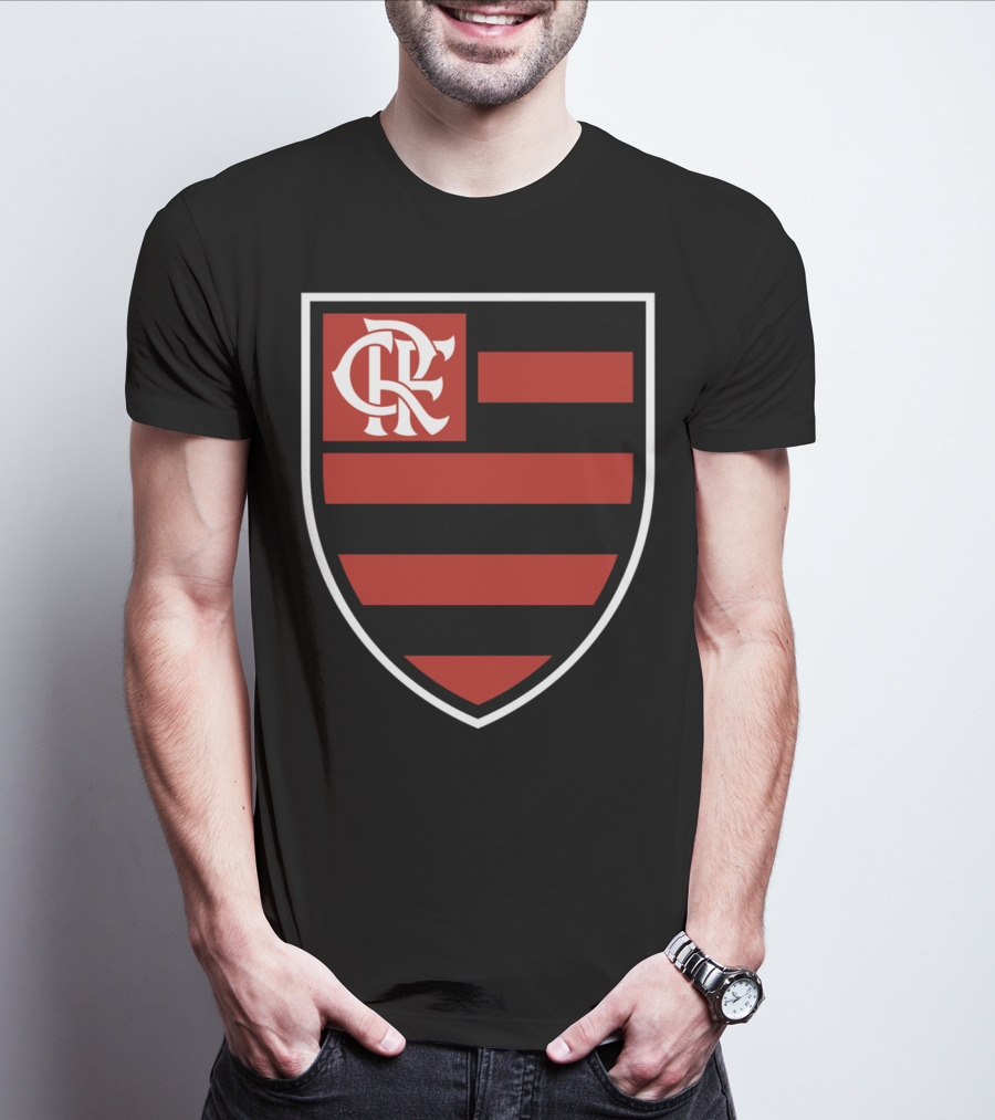CR Flamengo Football Club Logo Emblem T-Shirt