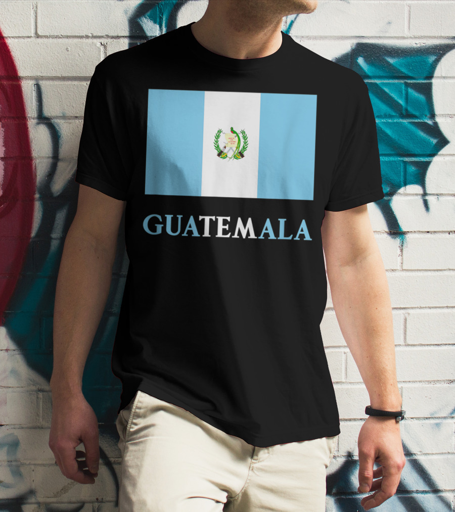 Guatemala Flag Bandera Guatemalteca Guatemala T-Shirt