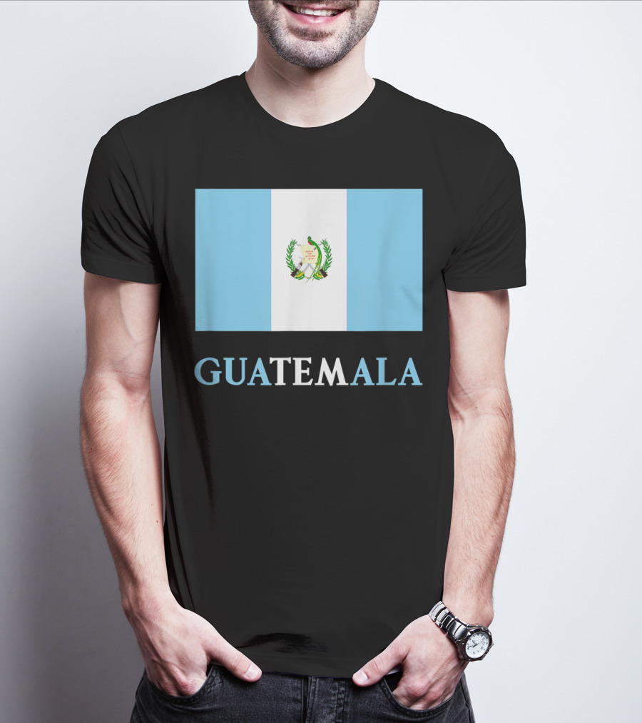 Guatemala Flag Bandera Guatemalteca Guatemala T-Shirt