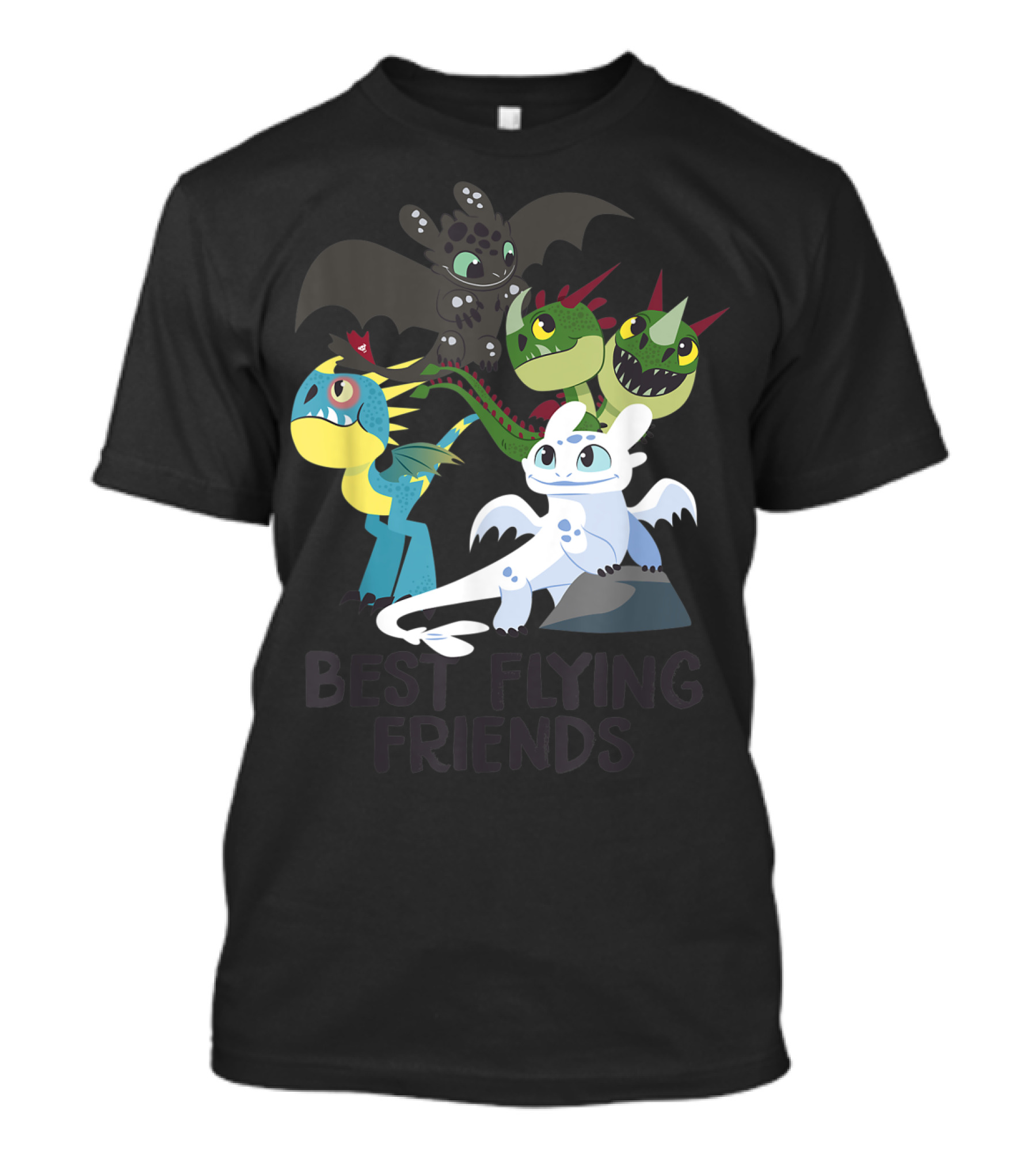 Best Flying Friends How To Train Your Dragon 3 Hidden World T-Shirt