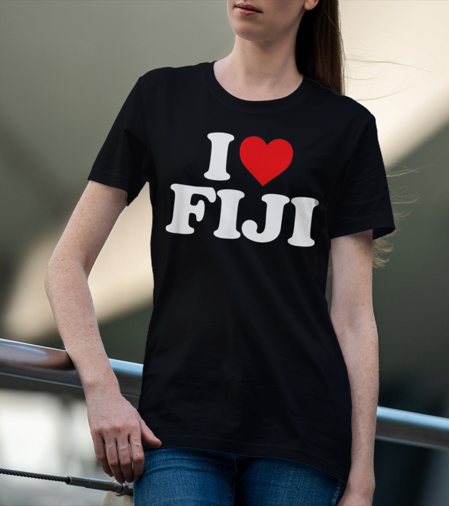 I Heart Fiji Love T-Shirt