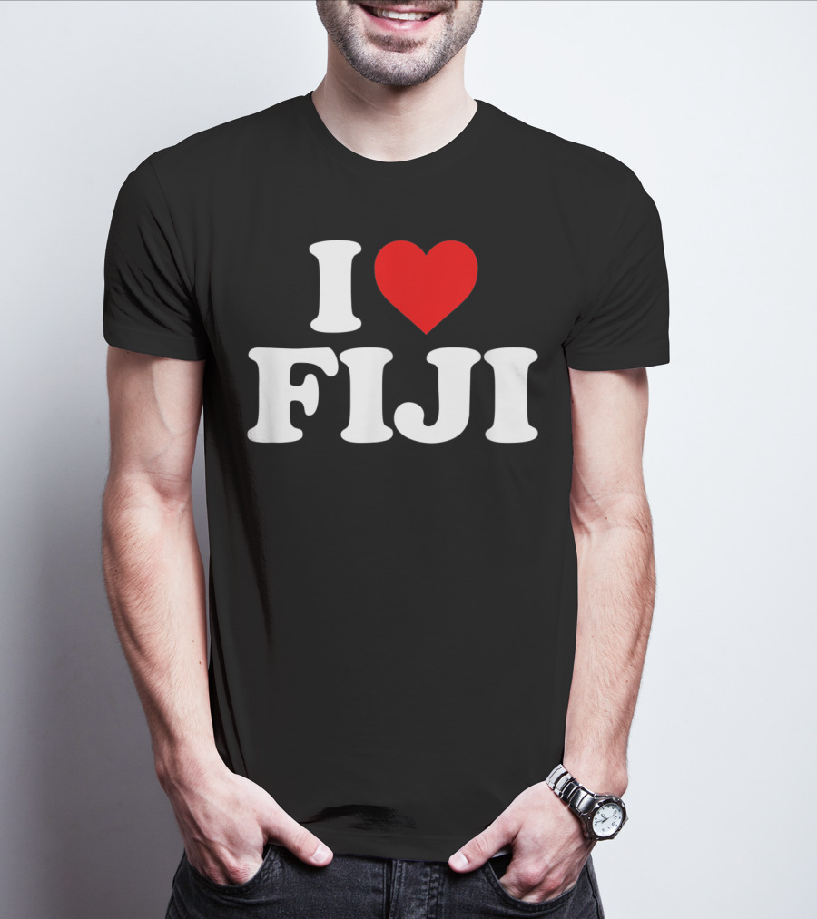 I Heart Fiji Love T-Shirt