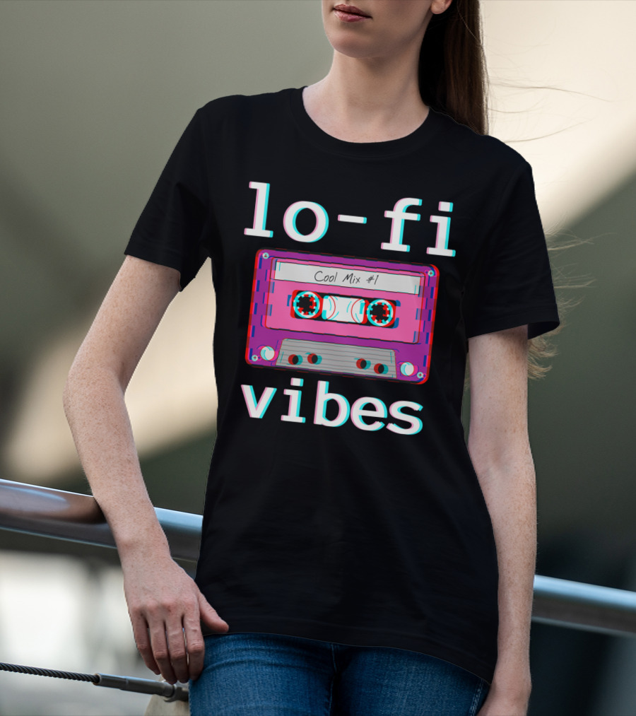 Lo-Fi Vibes Cool Mix #1 Tape Aesthetic T-Shirt