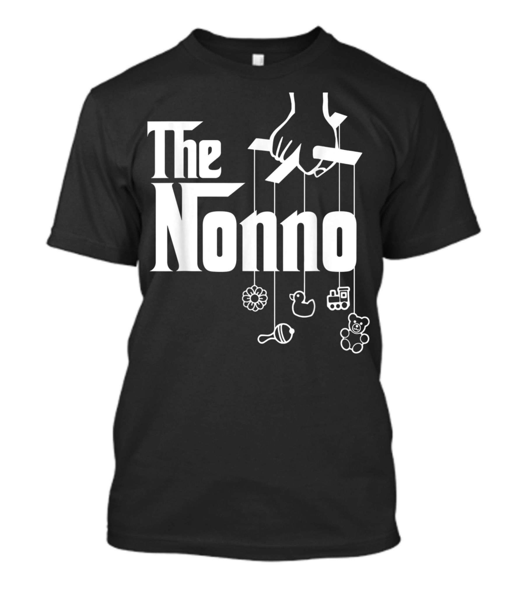 The Nonno Italian Grandpa Puppet Toys Baby Shower T-Shirt