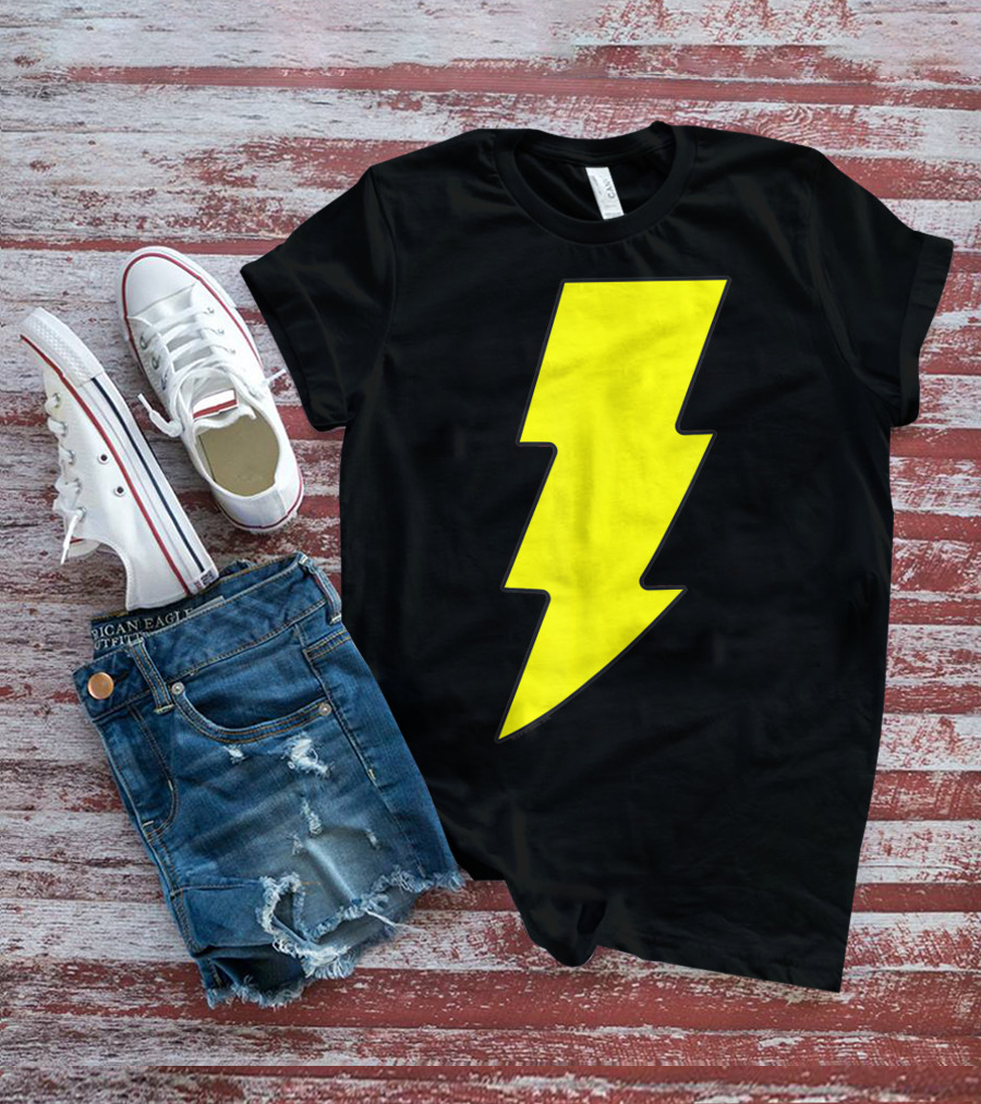Shazam Lightning Bolt T-Shirt