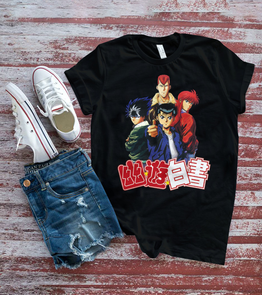 Yuyu Hakusho Anime Team Characters T-Shirt