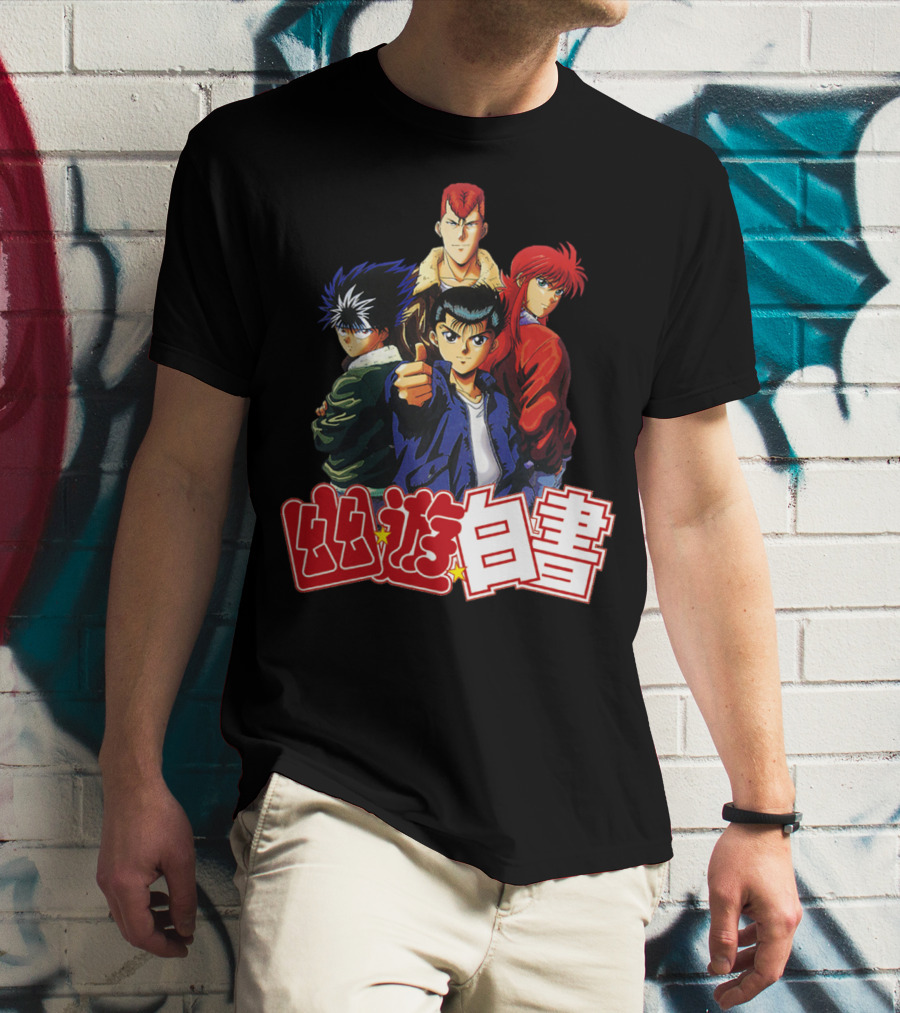 Yuyu Hakusho Anime Team Characters T-Shirt