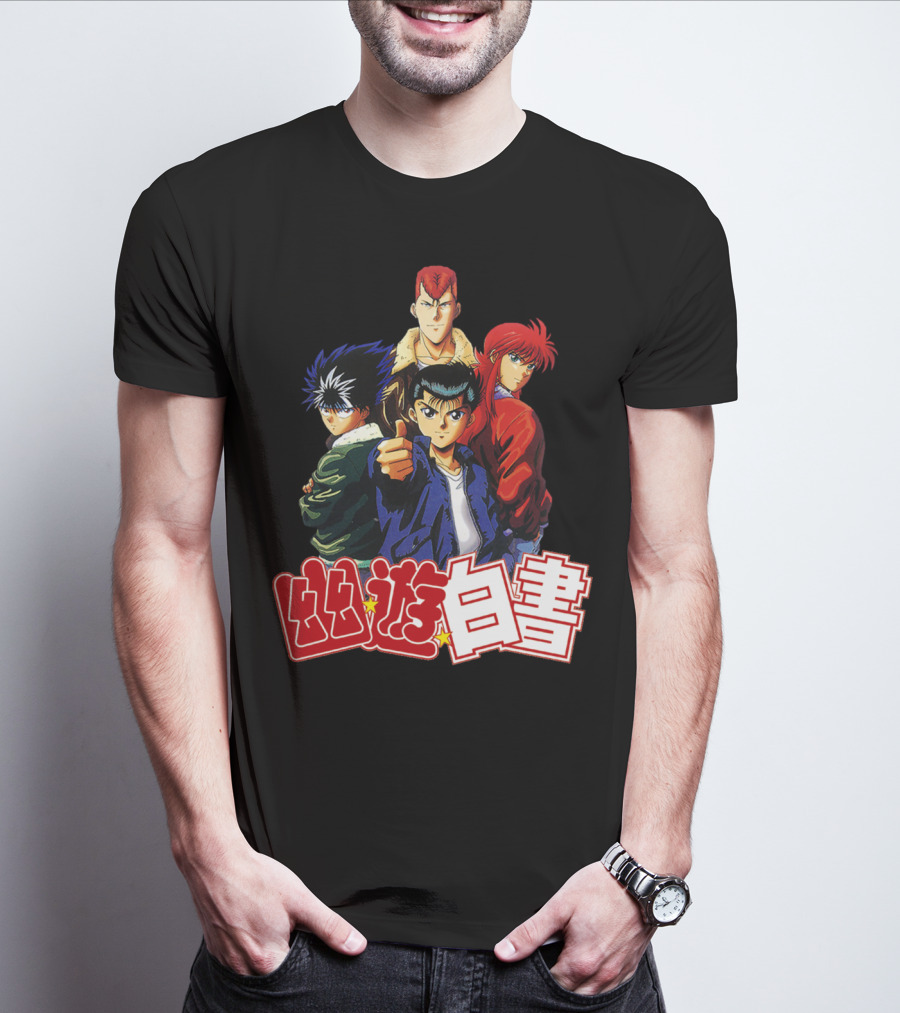 Yuyu Hakusho Anime Team Characters T-Shirt