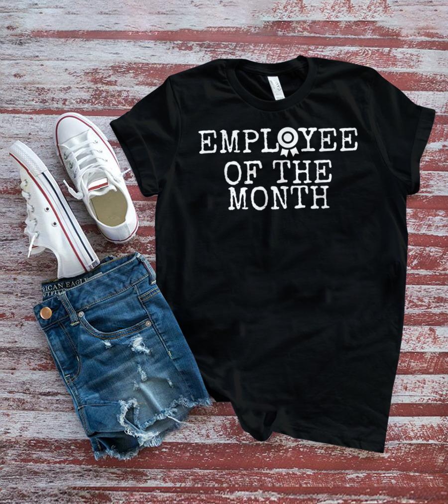 Employee Of The Month Ribbon Award Recognition T-Shirt