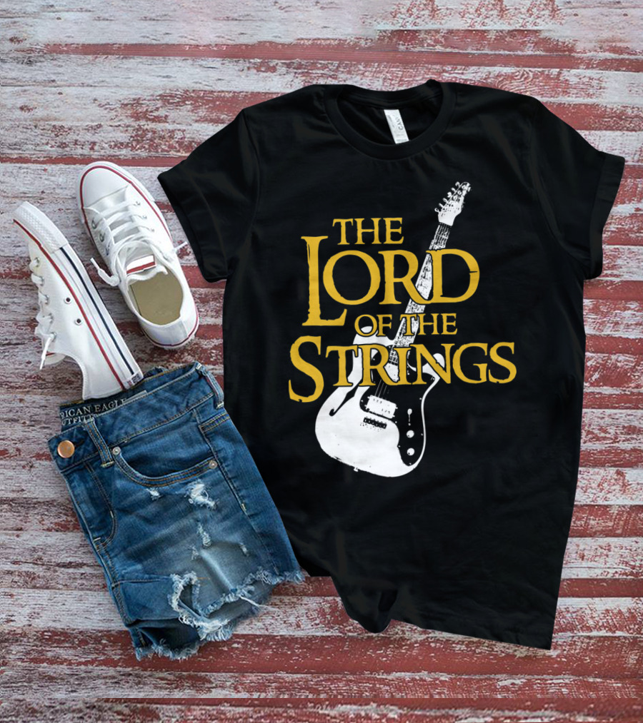 The Lord Of The Strings Electric Guitar T-Shirt