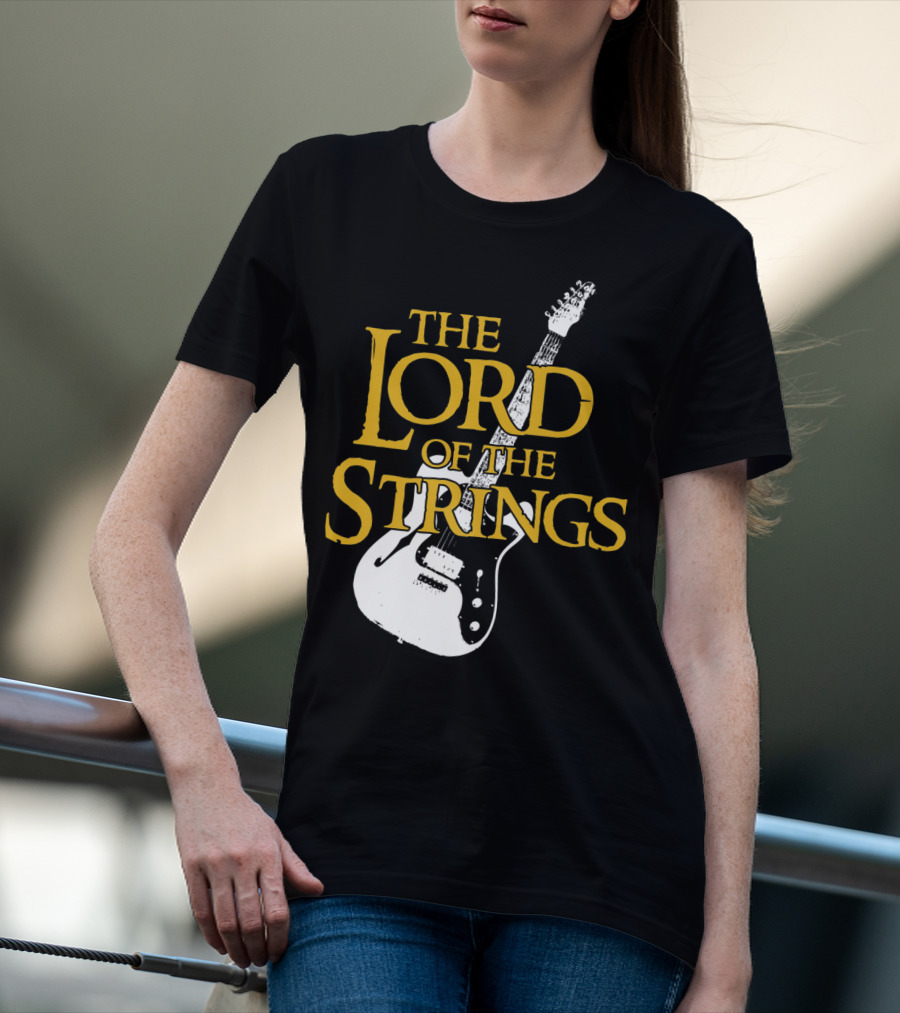 The Lord Of The Strings Electric Guitar T-Shirt
