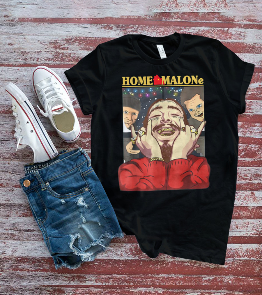 HOME MALONe Vintagehomemalone Christmas Winter T-Shirt