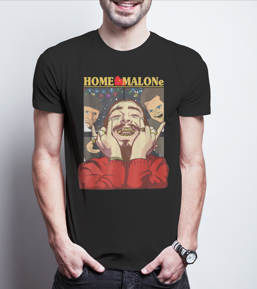 HOME MALONe Vintagehomemalone Christmas Winter T-Shirt