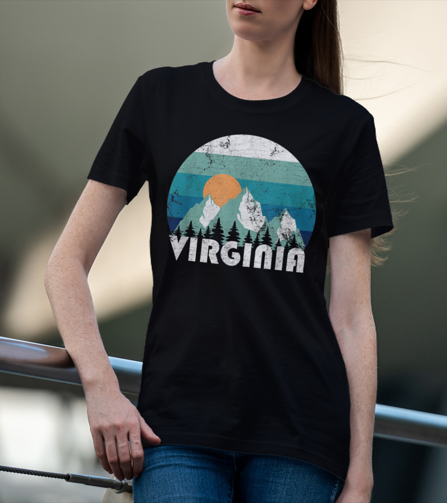 Virginia Mountains Sunset T-Shirt
