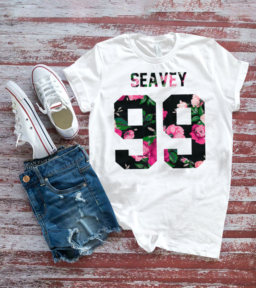 Seavey 99 Floral Design Merchandise Daniel Seavey T-Shirt