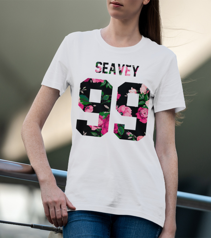 Seavey 99 Floral Design Merchandise Daniel Seavey T-Shirt