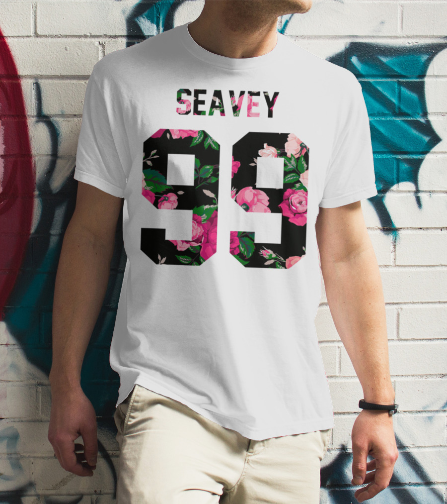 Seavey 99 Floral Design Merchandise Daniel Seavey T-Shirt