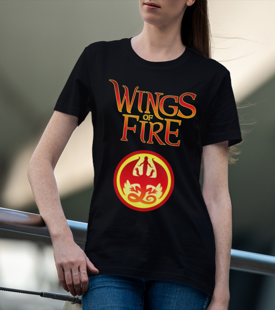 Wings Of Fire Dragon Emblem Fantasy Series T-Shirt