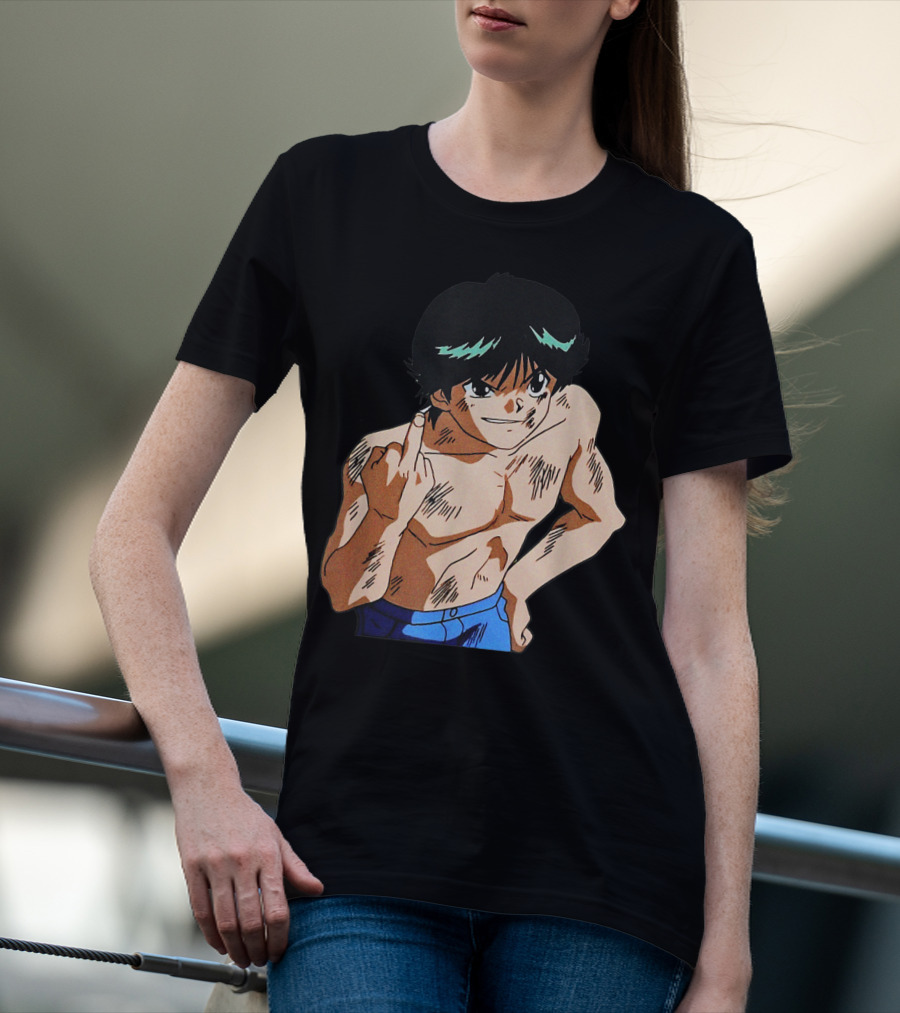 Yusuke Urameshi From Yuyu Hakusho Anime Classics T-Shirt