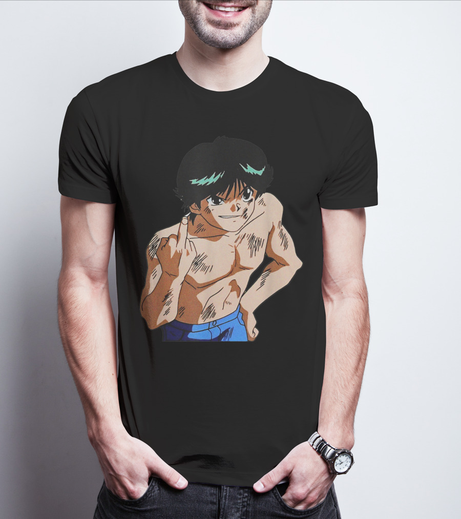Yusuke Urameshi From Yuyu Hakusho Anime Classics T-Shirt