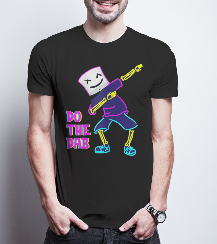 Do The Dab With Goofy Marshmallow Dancing DJ T-Shirt