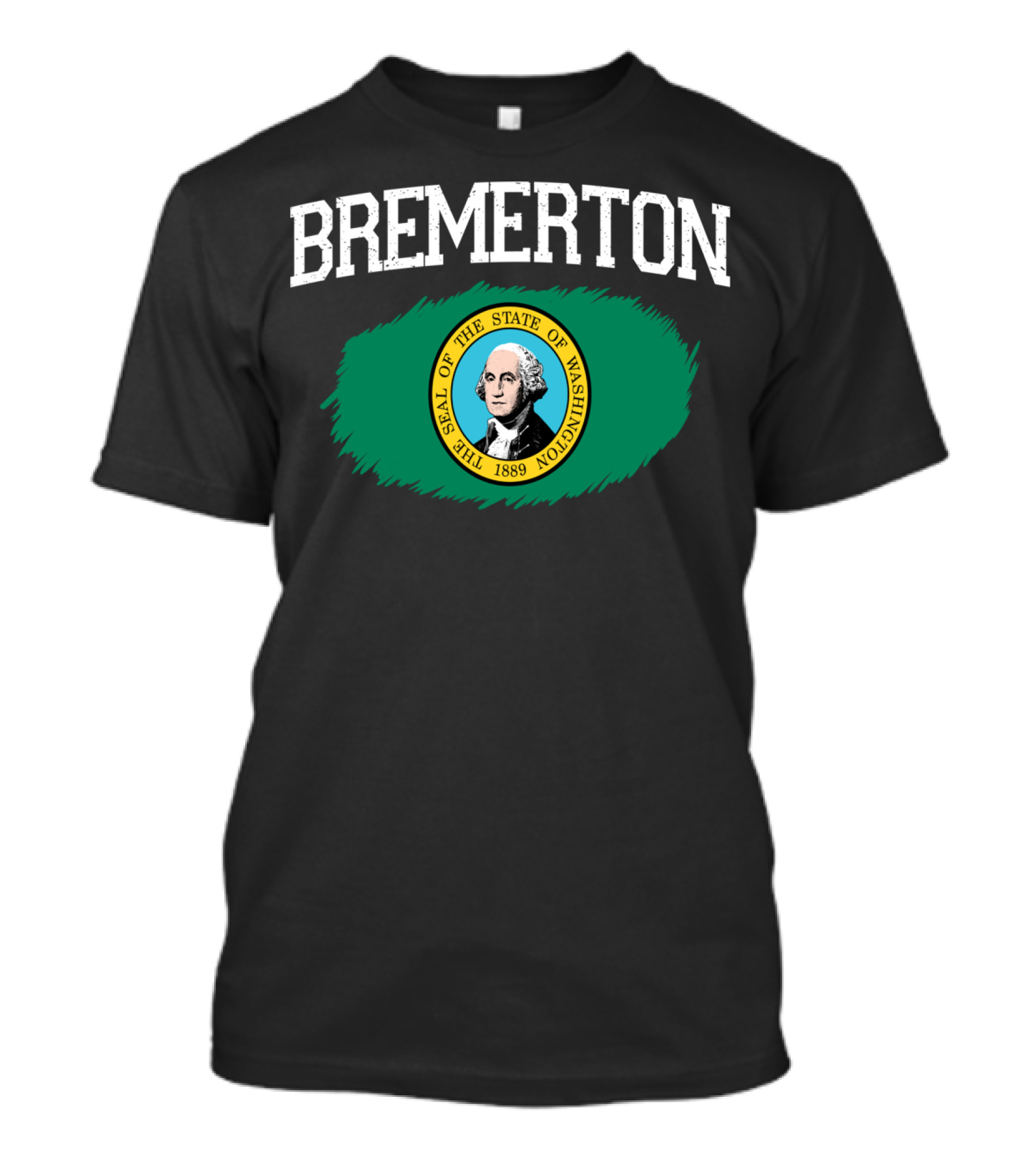 Bremerton Washington State Seal Vintage USA T-Shirt