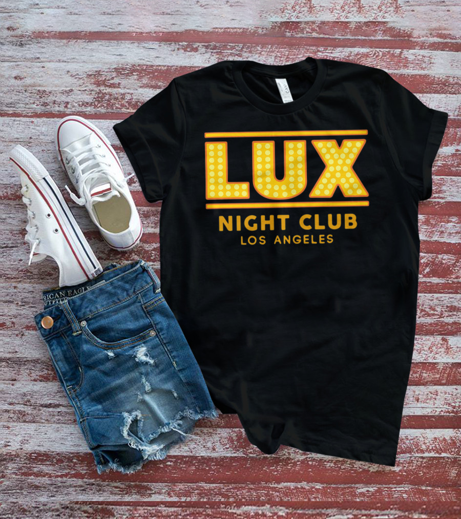 Lux Night Club Los Angeles Morningstar Funny Geek T-Shirt