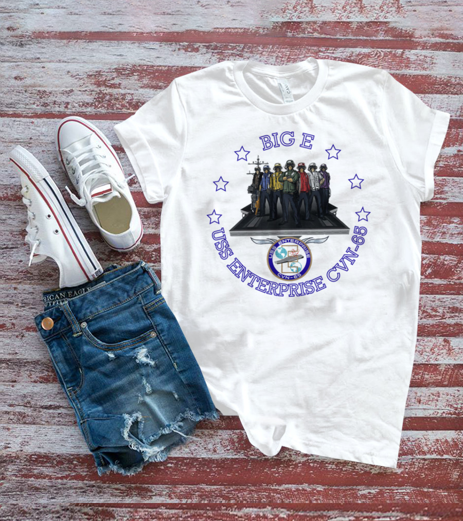 BIG E USS Enterprise CVN-65 T-Shirt
