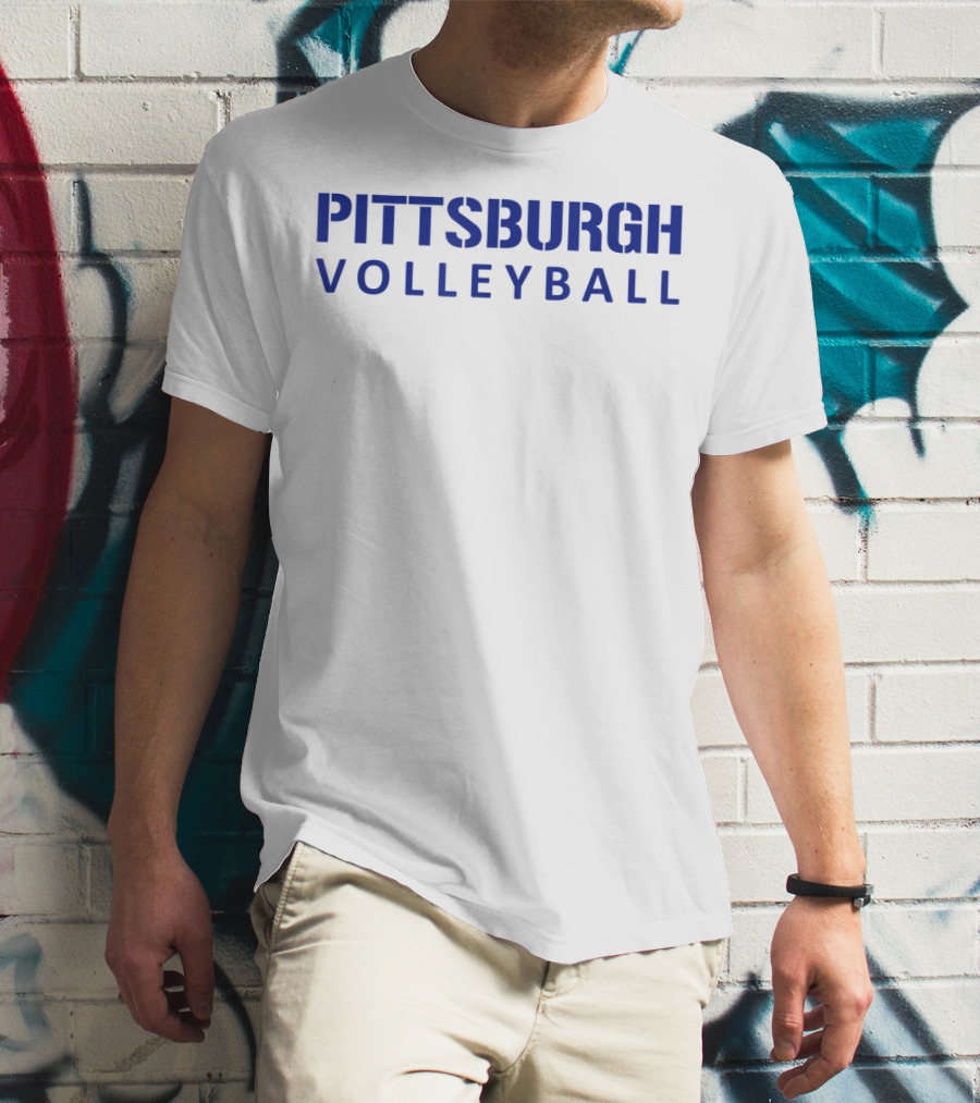 Pittsburgh Volleyball Block T-Shirt