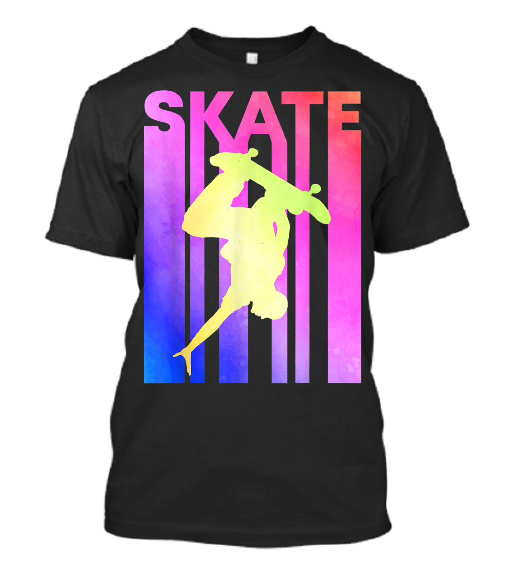 SKATE Retro Skateboard Backflip Vintage T-Shirt