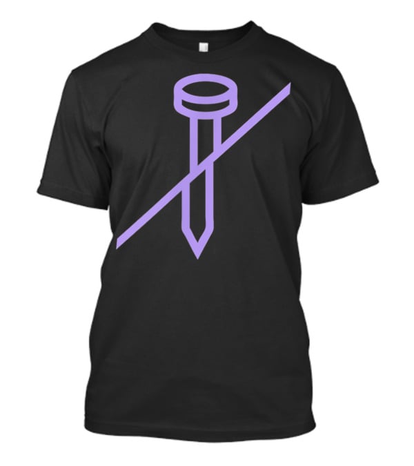 Atolye Civi Purple Nail T-Shirt