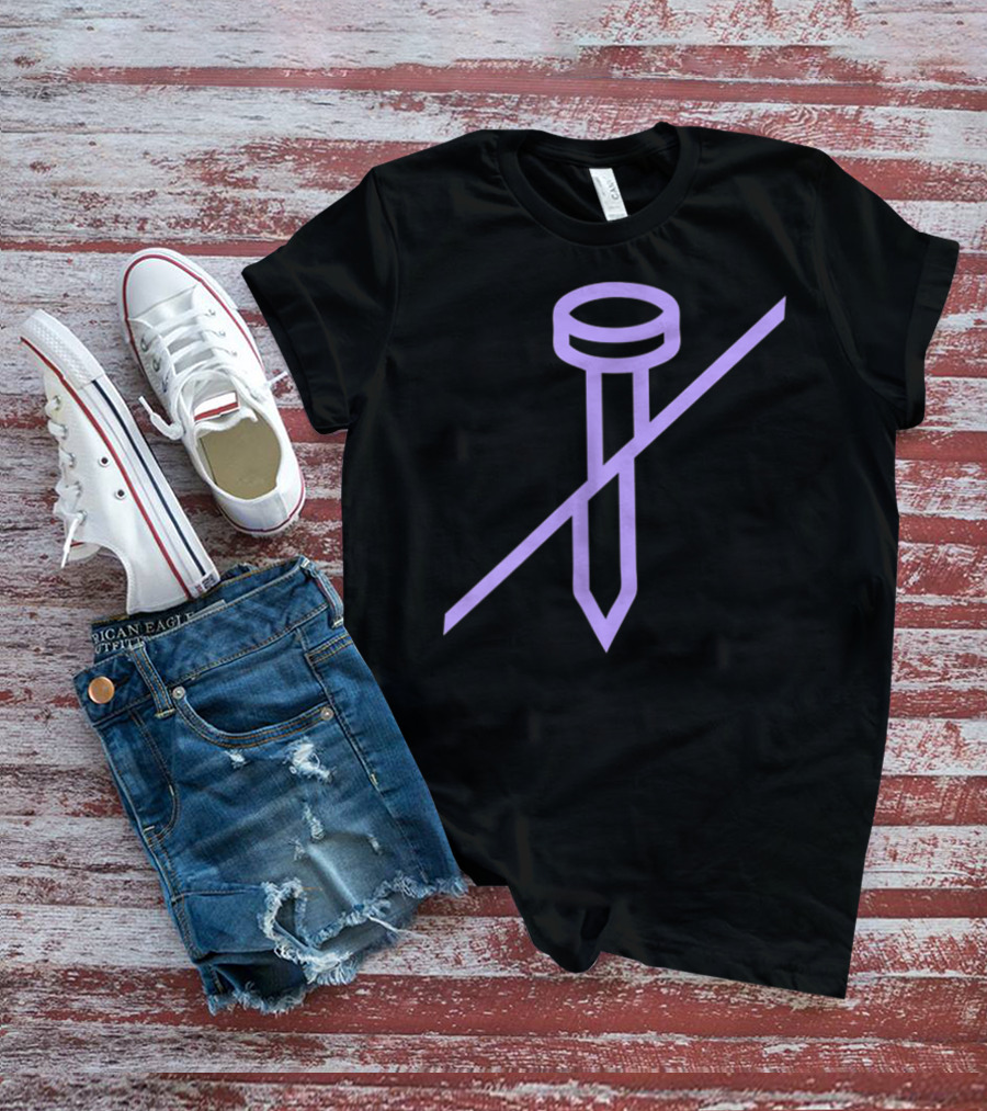 Atolye Civi Purple Nail T-Shirt
