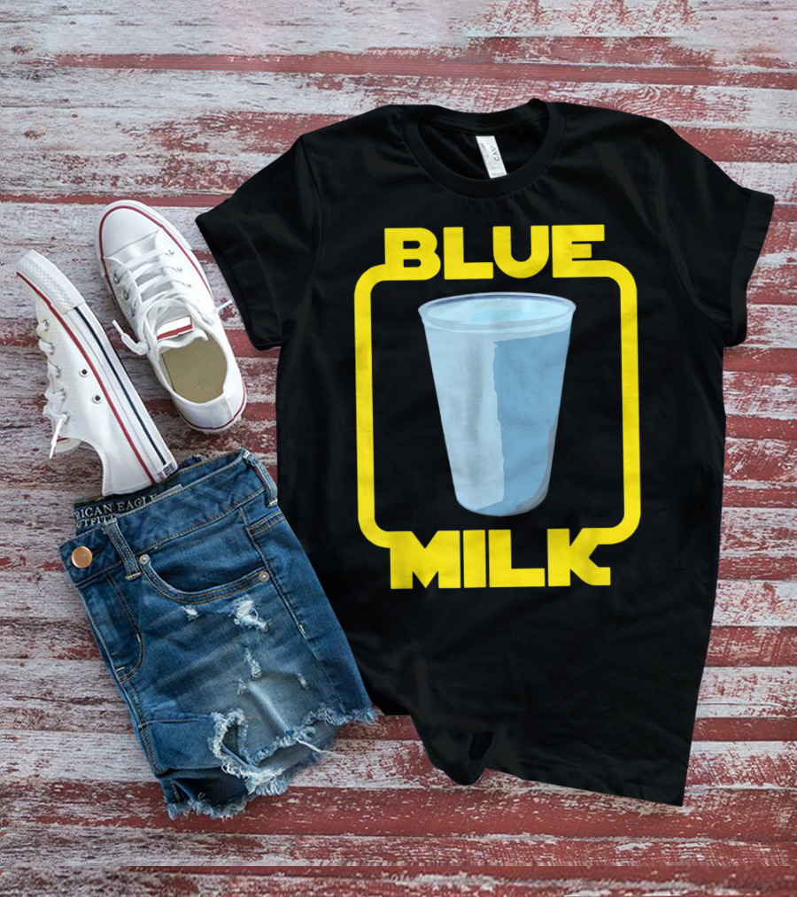 Blue Milk Star Wars Iconic Drink T-Shirt