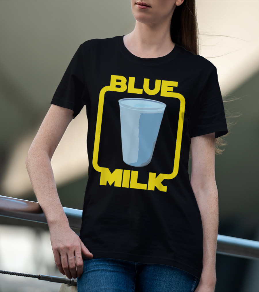 Blue Milk Star Wars Iconic Drink T-Shirt