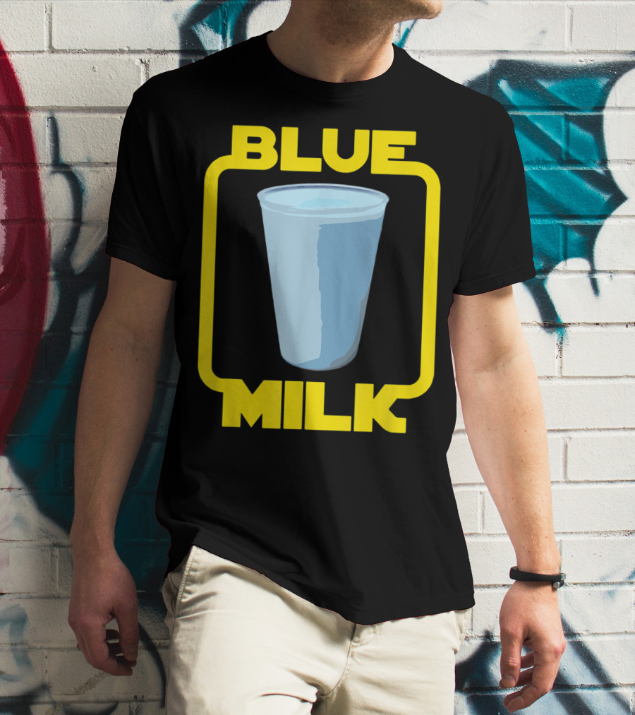 Blue Milk Star Wars Iconic Drink T-Shirt