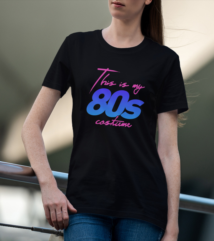 This Is My 80s Costume Funny Halloween KGB T-Shirt