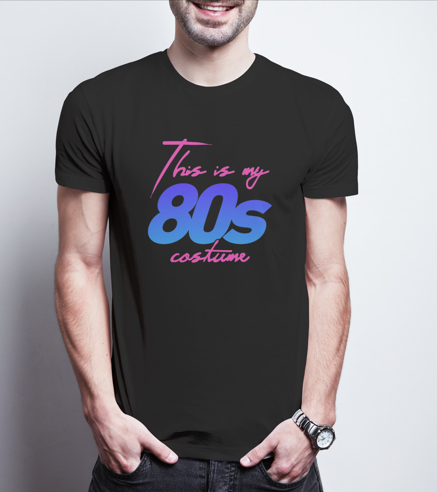 This Is My 80s Costume Funny Halloween KGB T-Shirt