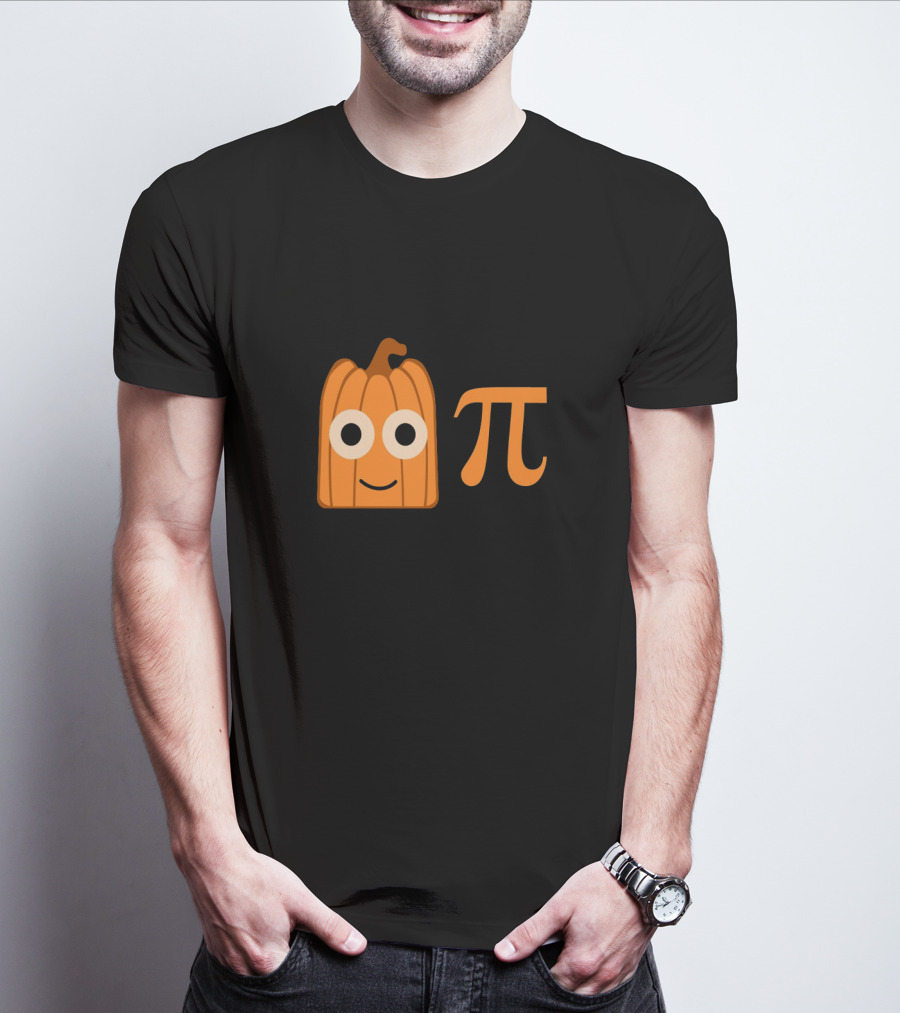 Cute Funny Pumpkin Pi Fall Halloween T-Shirt