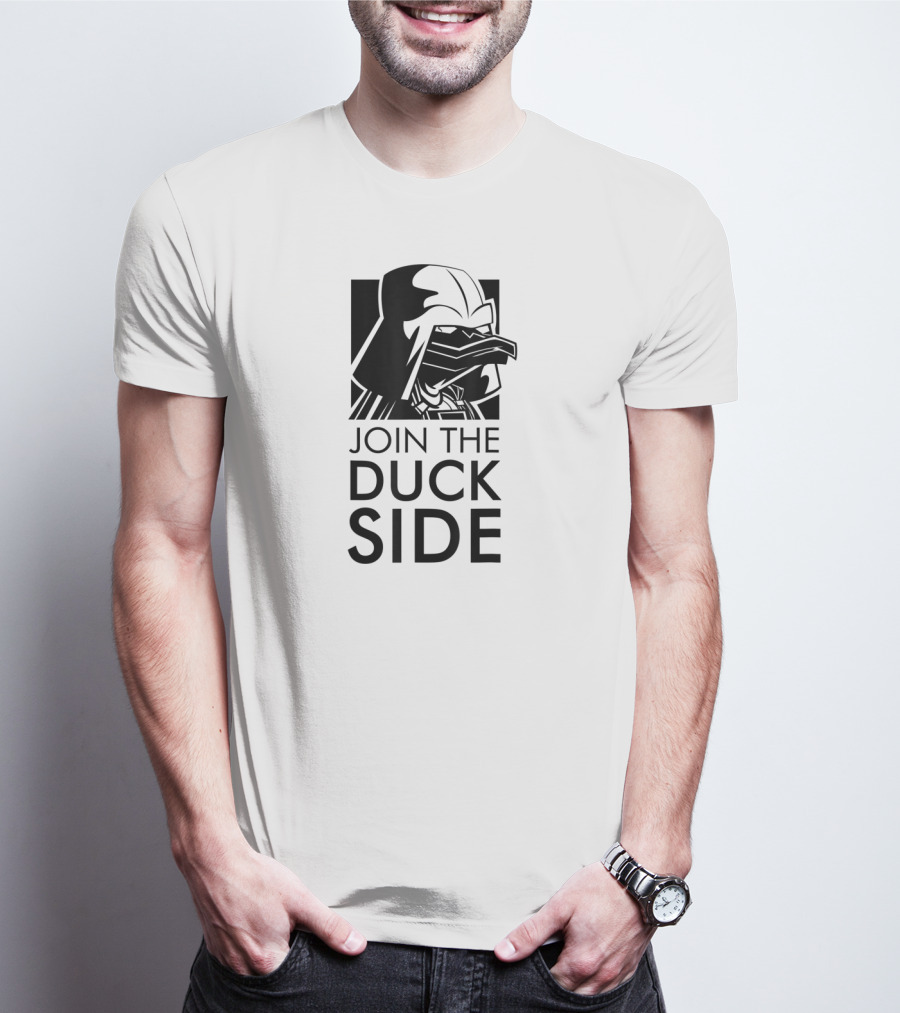Join The Duck Side Ducky Ducks Duckling Fun Darth Vader T-Shirt